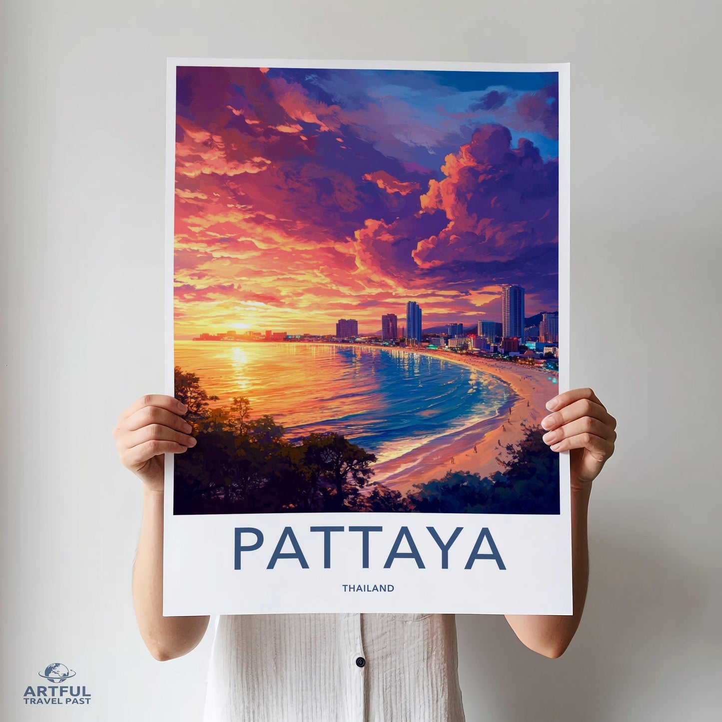 Pattaya Poster - Thailand Wall Art