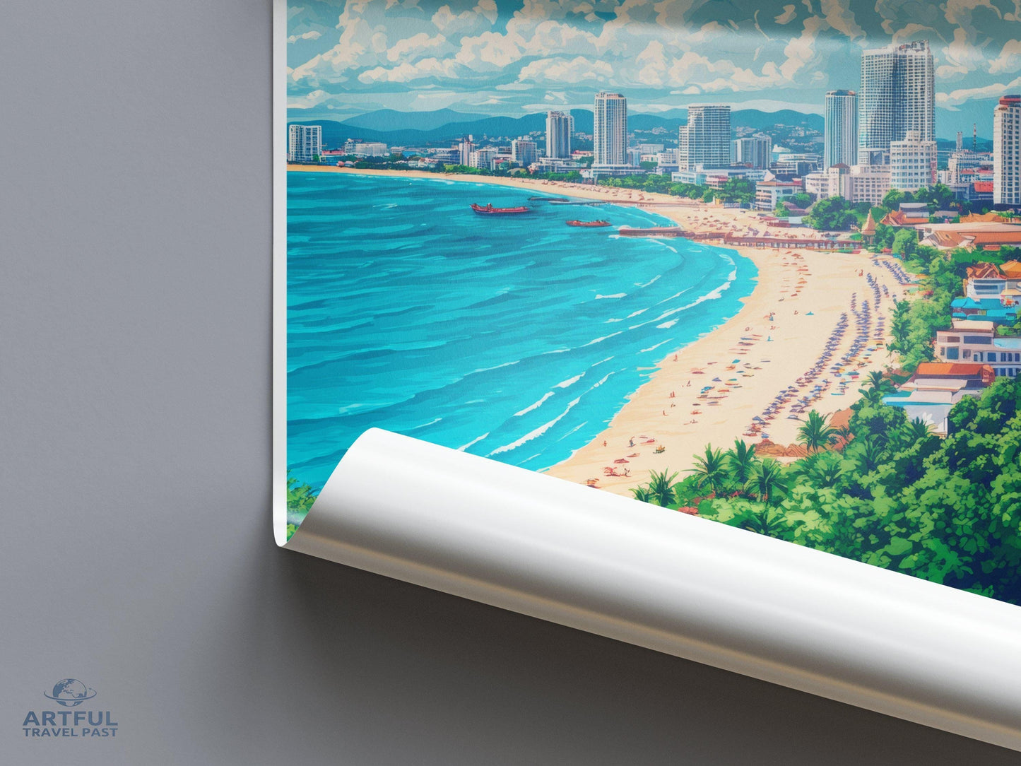Pattaya Poster - Thailand Wall Art