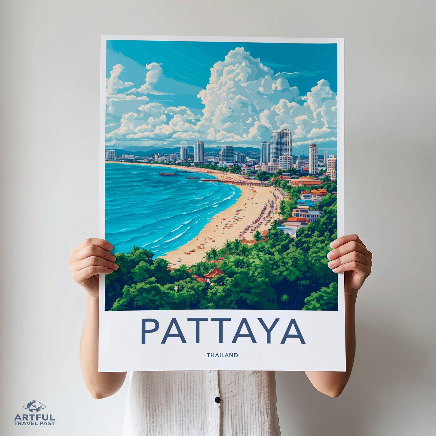 Pattaya Poster - Thailand Wall Art