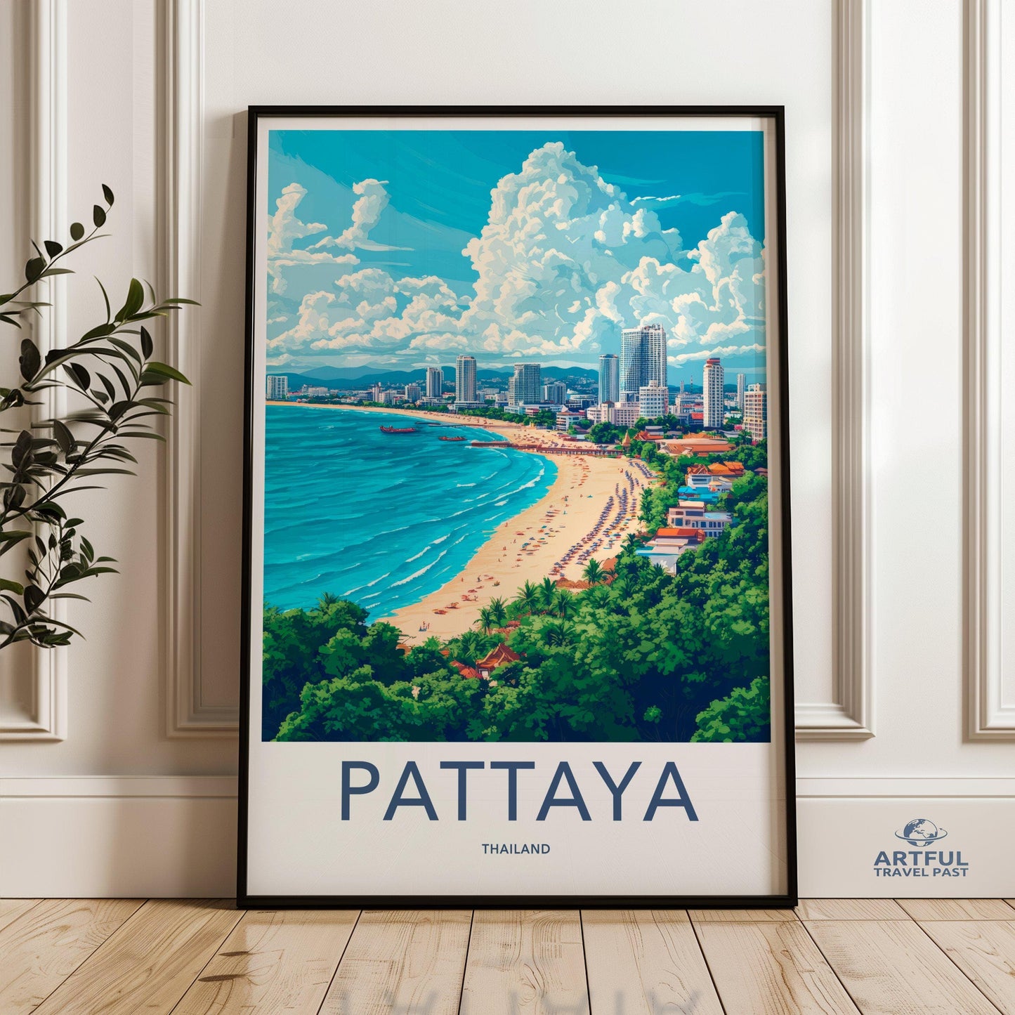 Pattaya Poster - Thailand Wall Art