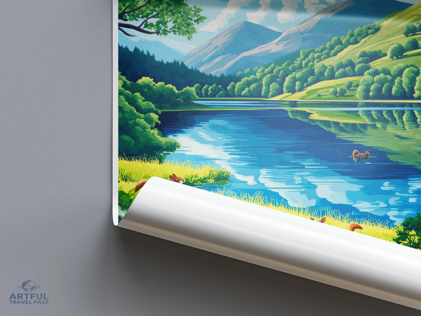 Peak District National Park Poster | UK Wall Art