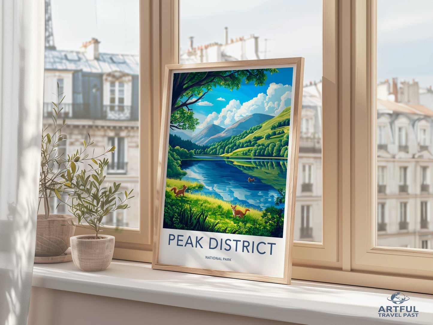 Peak District National Park Poster | UK Wall Art