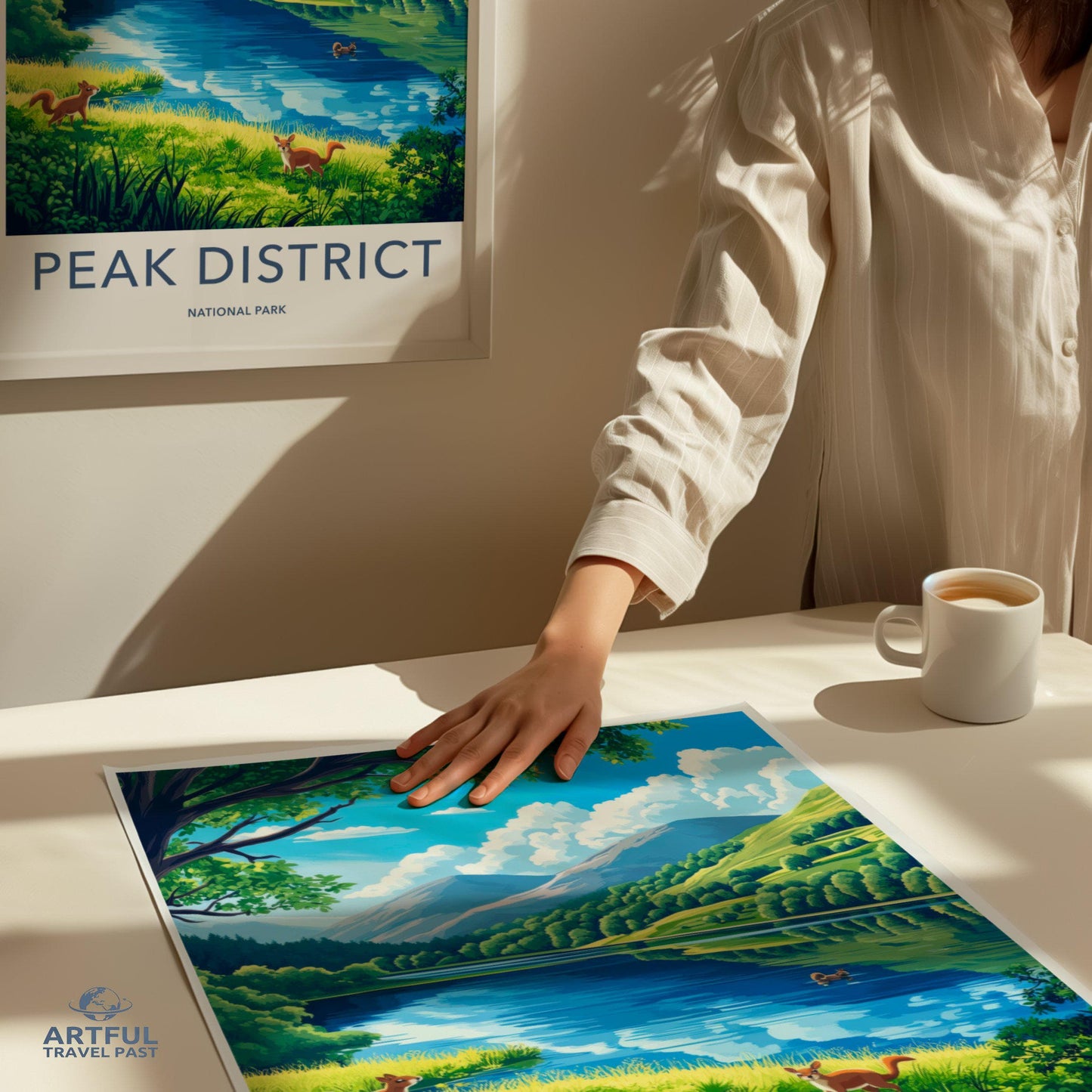 Peak District National Park Poster | UK Wall Art