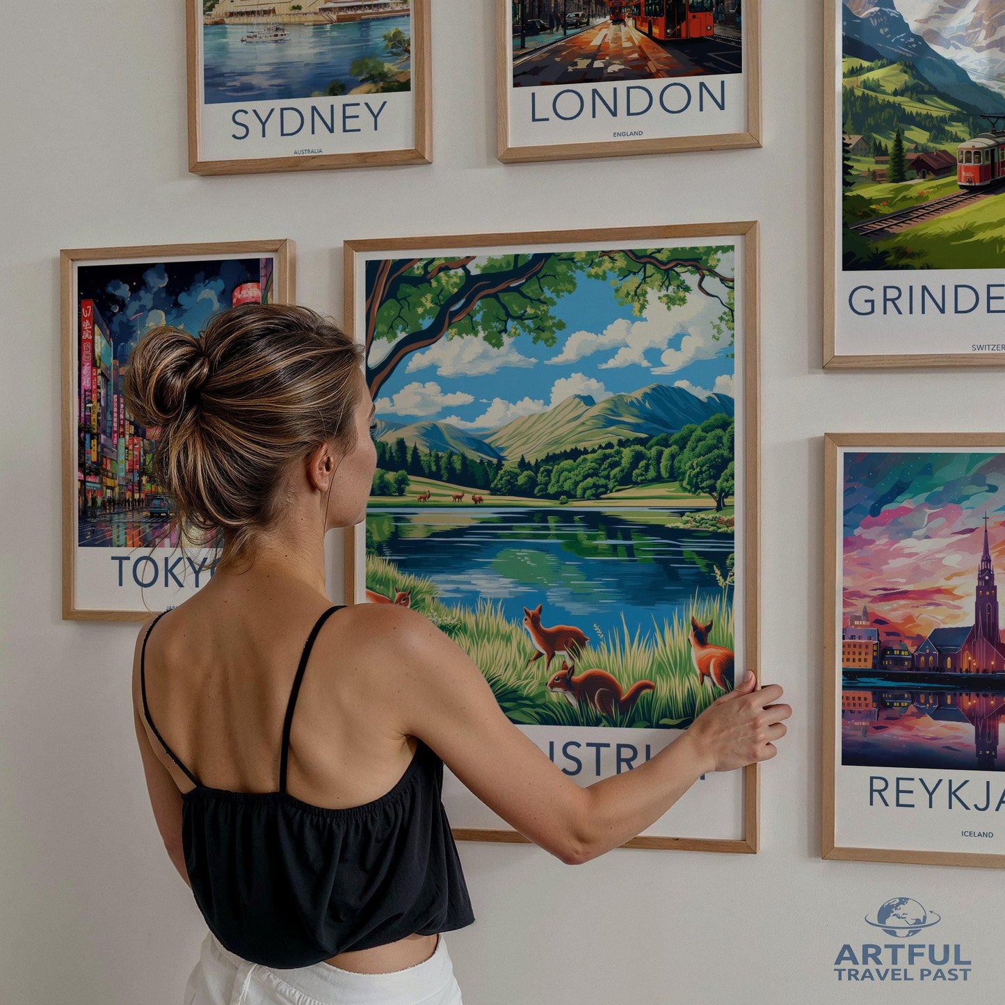 Peak District Poster - England Wall Art