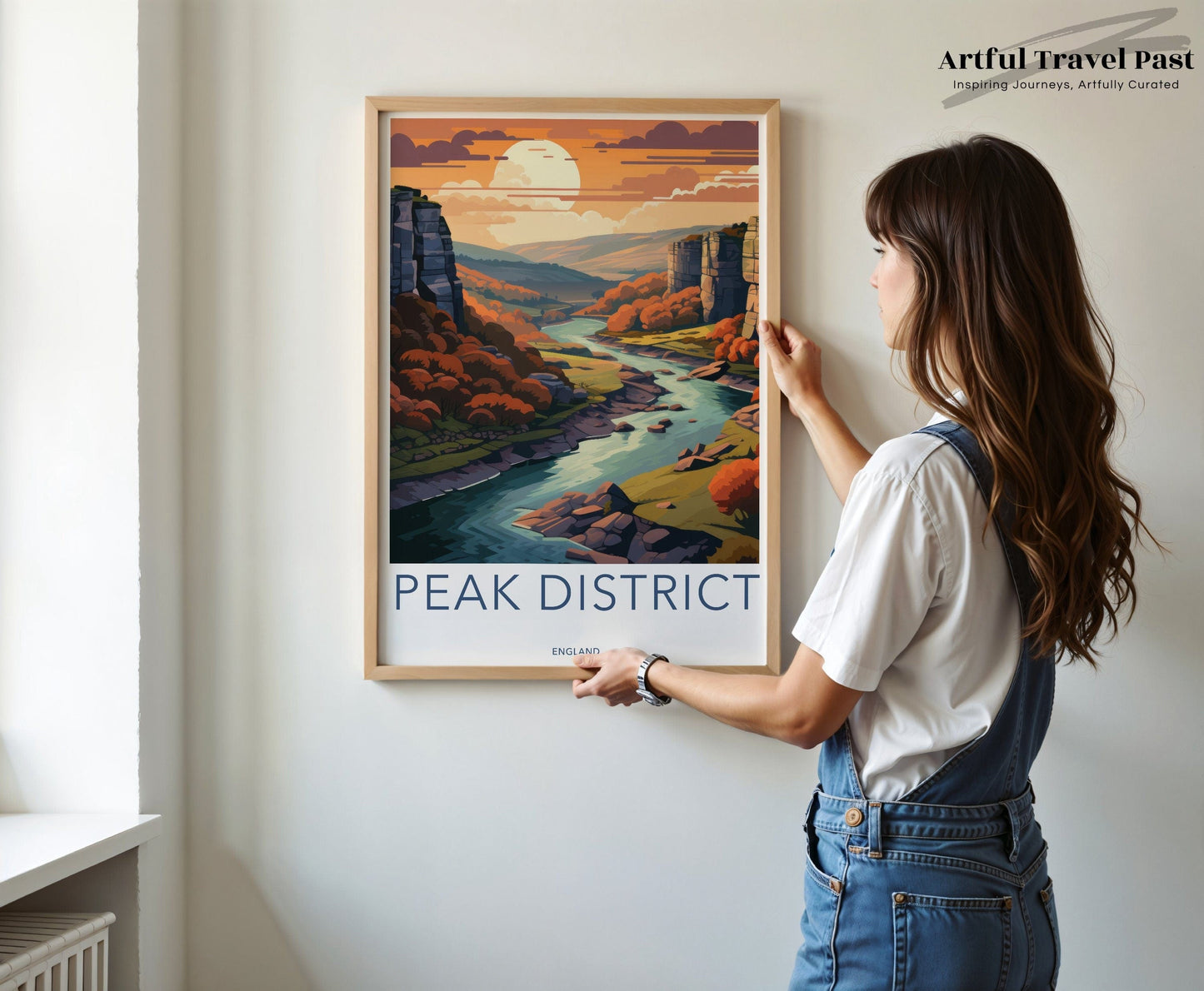 Peak District Poster - England Wall Art