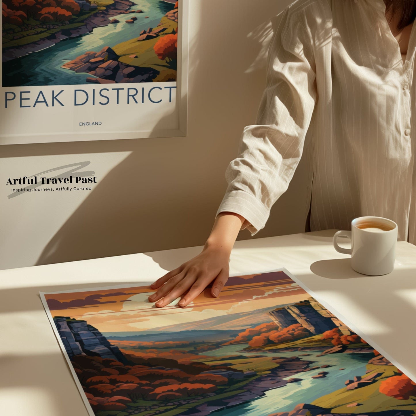 Peak District Poster - England Wall Art