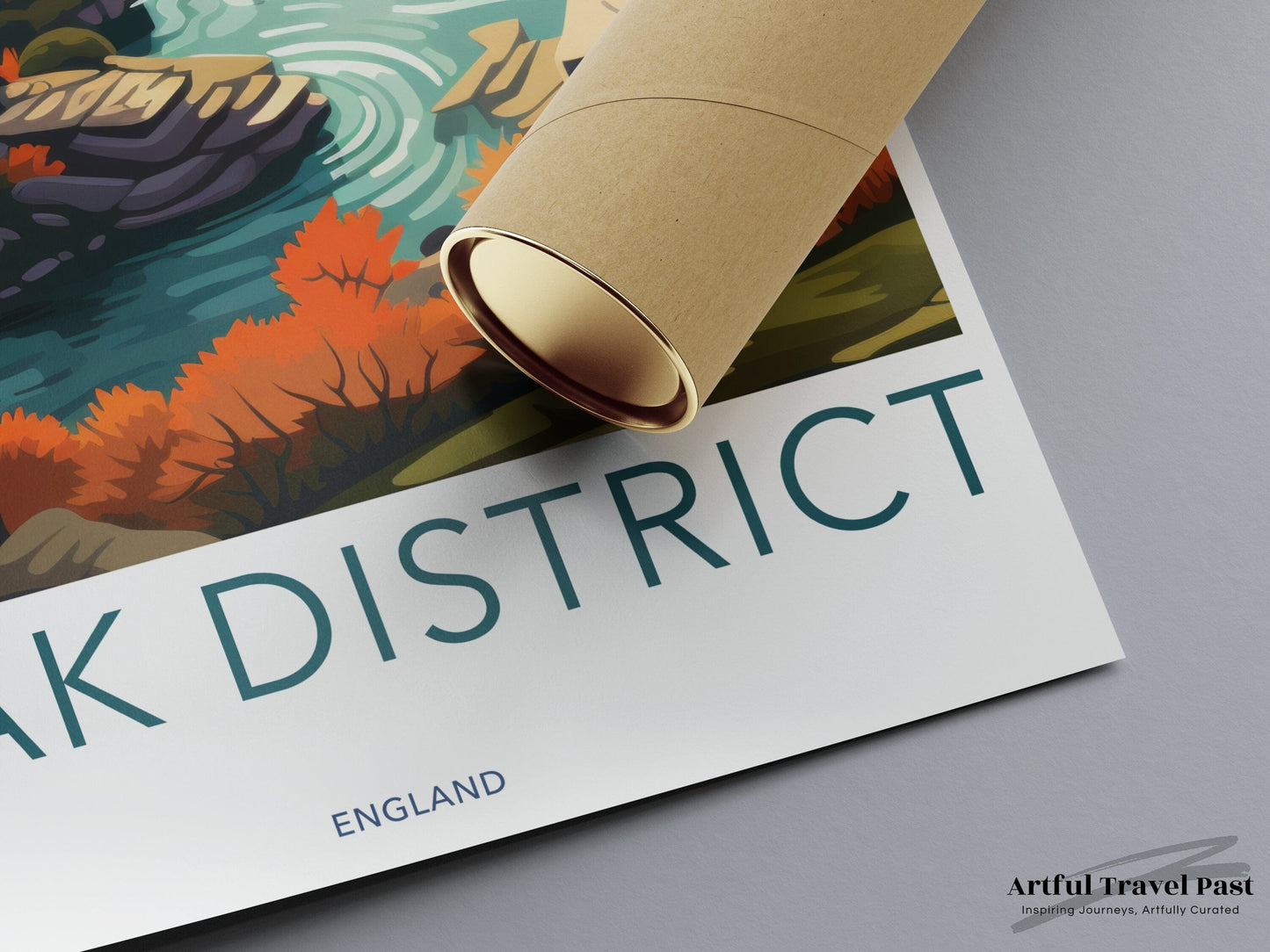 Peak District Poster - England Wall Art