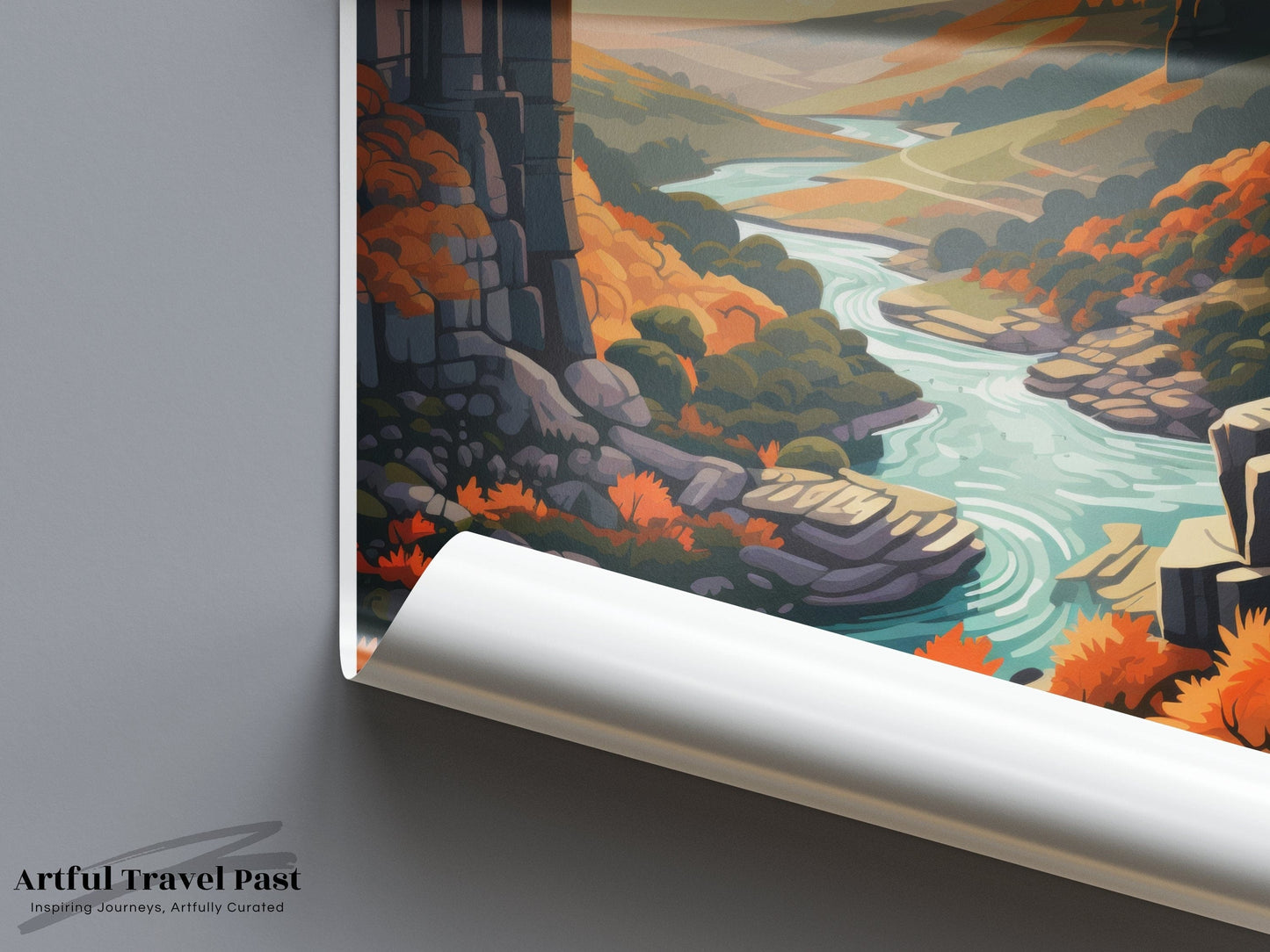 Peak District Poster - England Wall Art