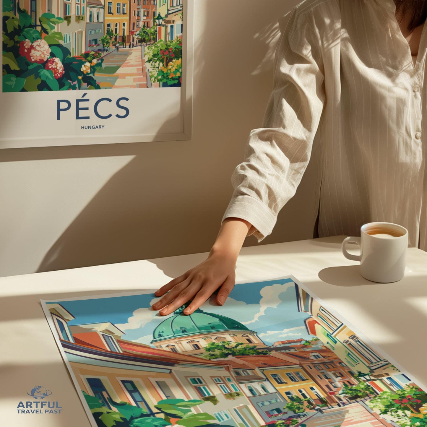 Pécs Poster - Hungary Wall Art