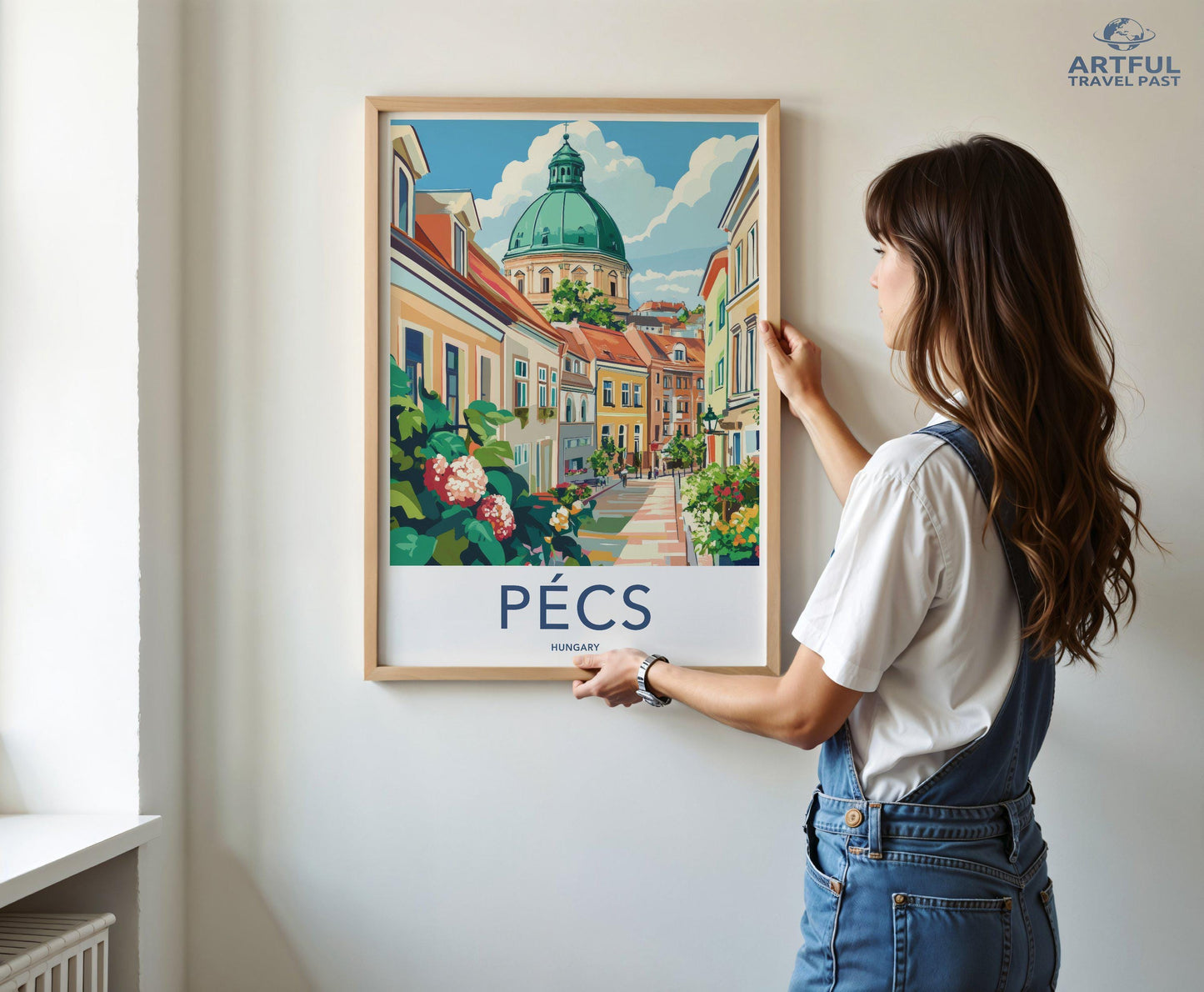 Pécs Poster - Hungary Wall Art