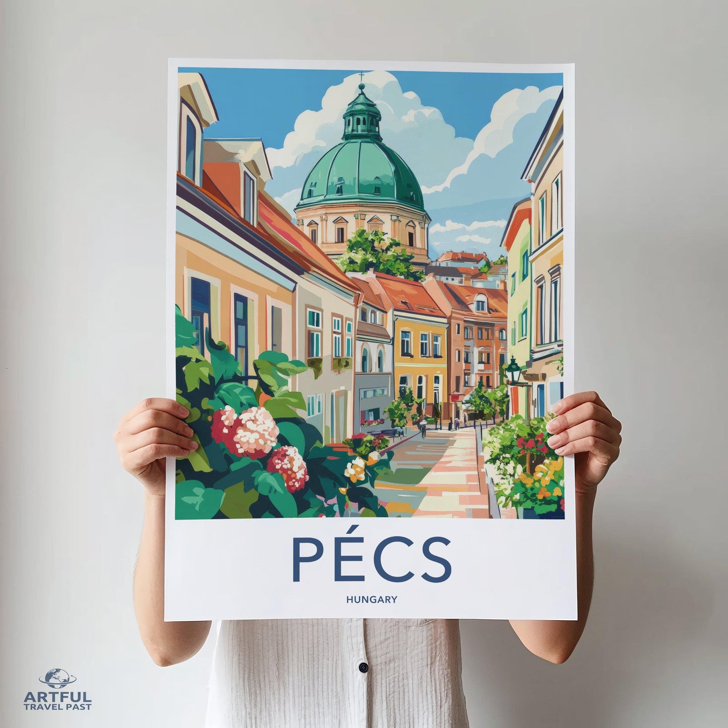 Pécs Poster - Hungary Wall Art