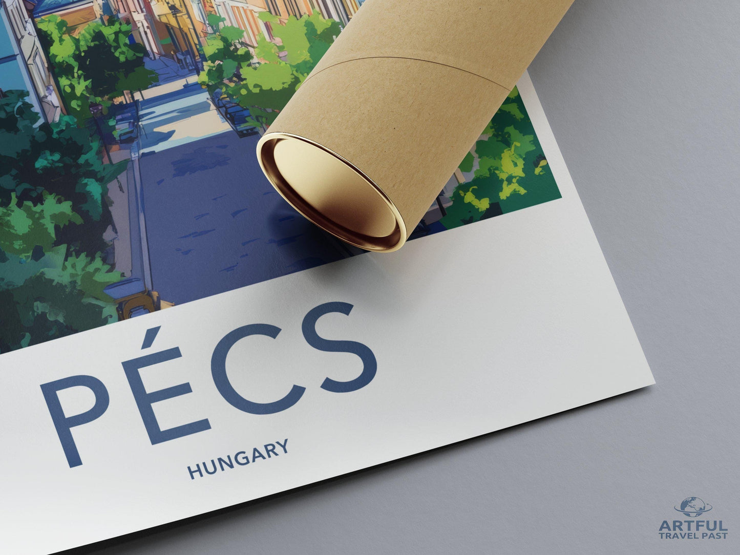 Pécs Poster - Hungary Wall Art