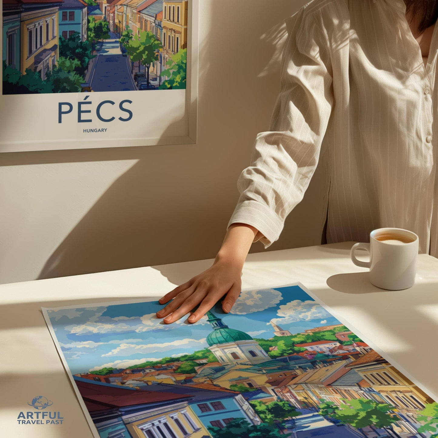 Pécs Poster - Hungary Wall Art