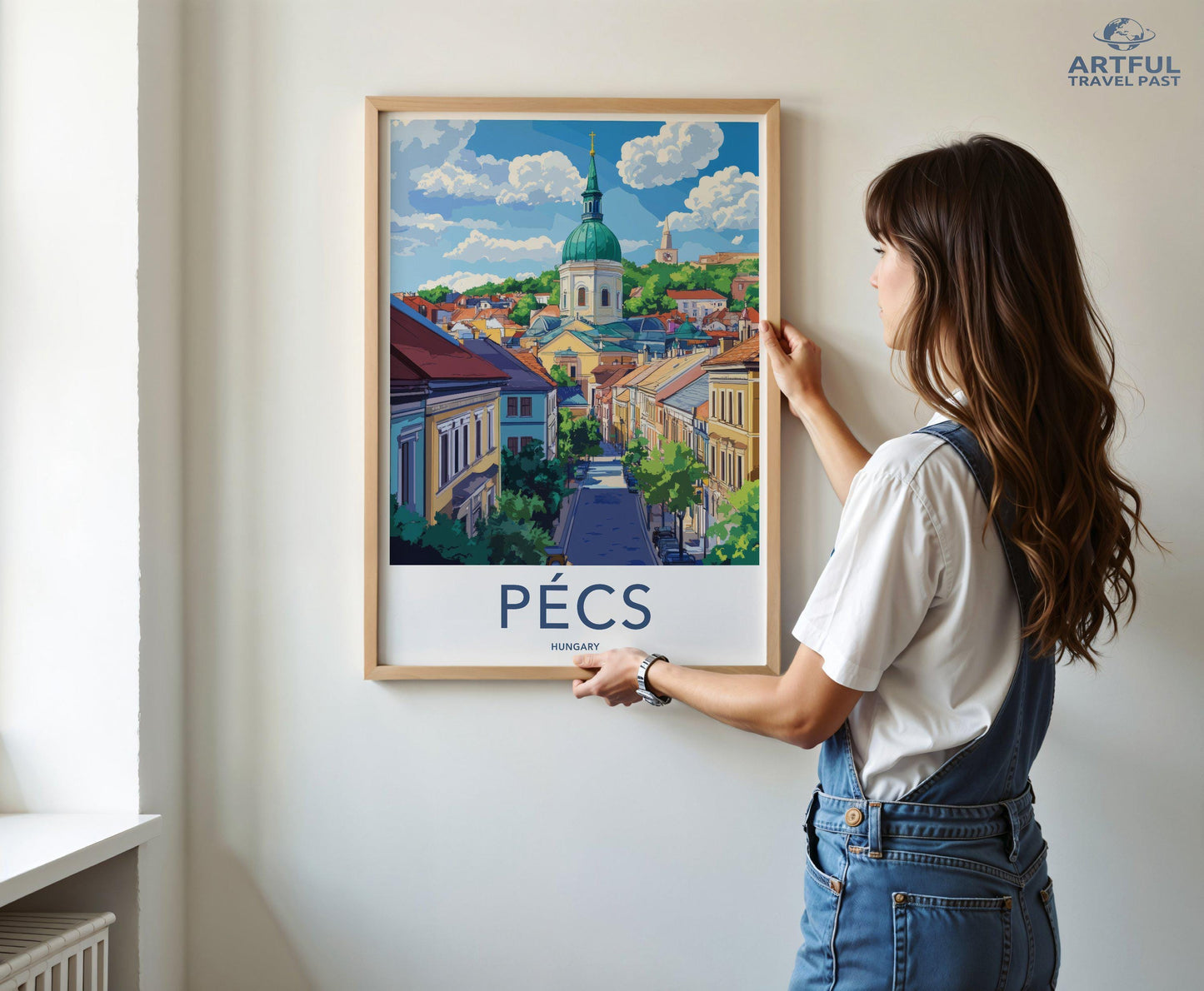 Pécs Poster - Hungary Wall Art
