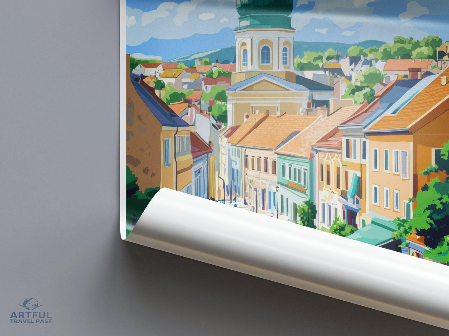 Pécs Poster - Hungary Wall Art