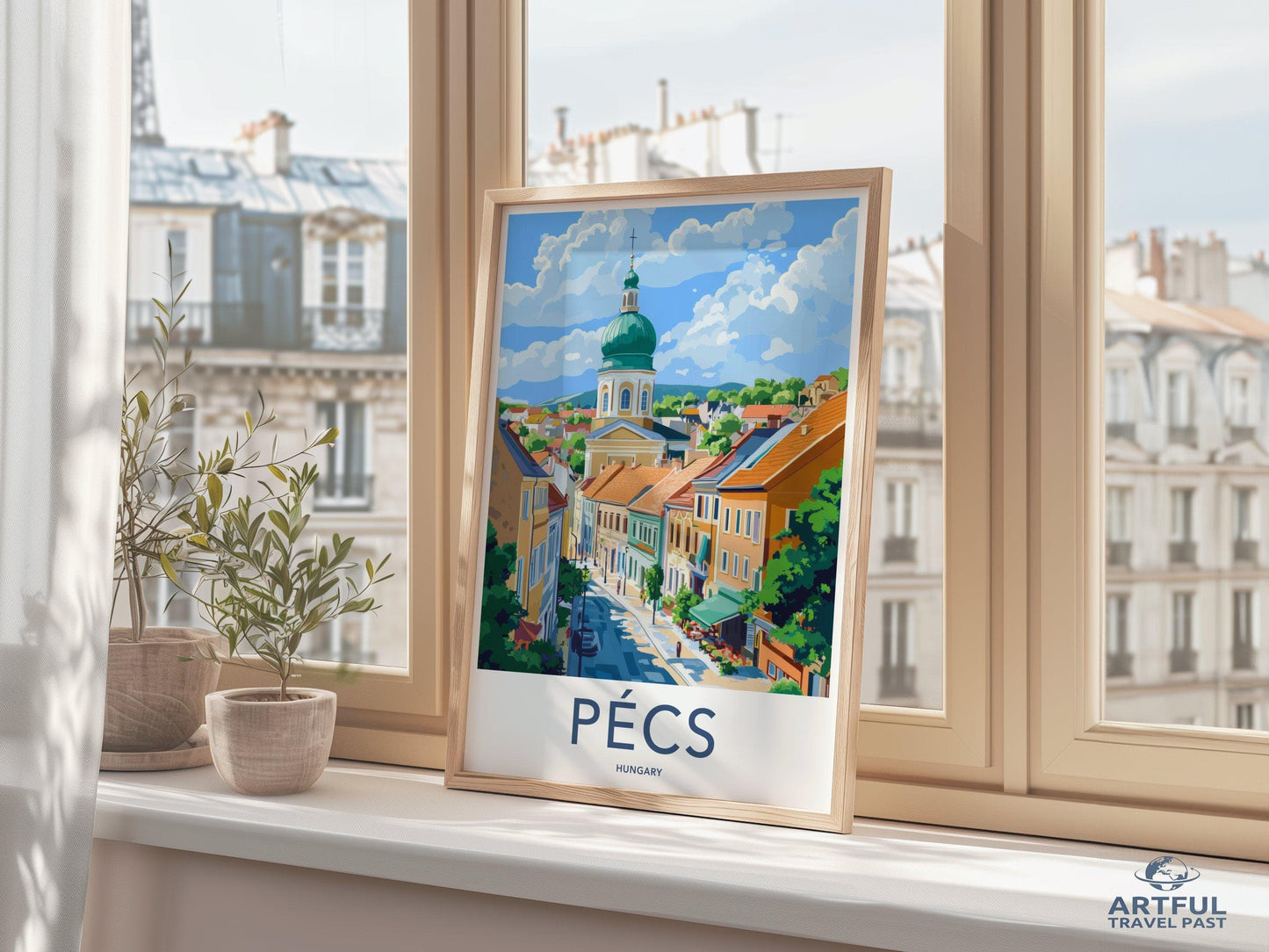 Pécs Poster - Hungary Wall Art