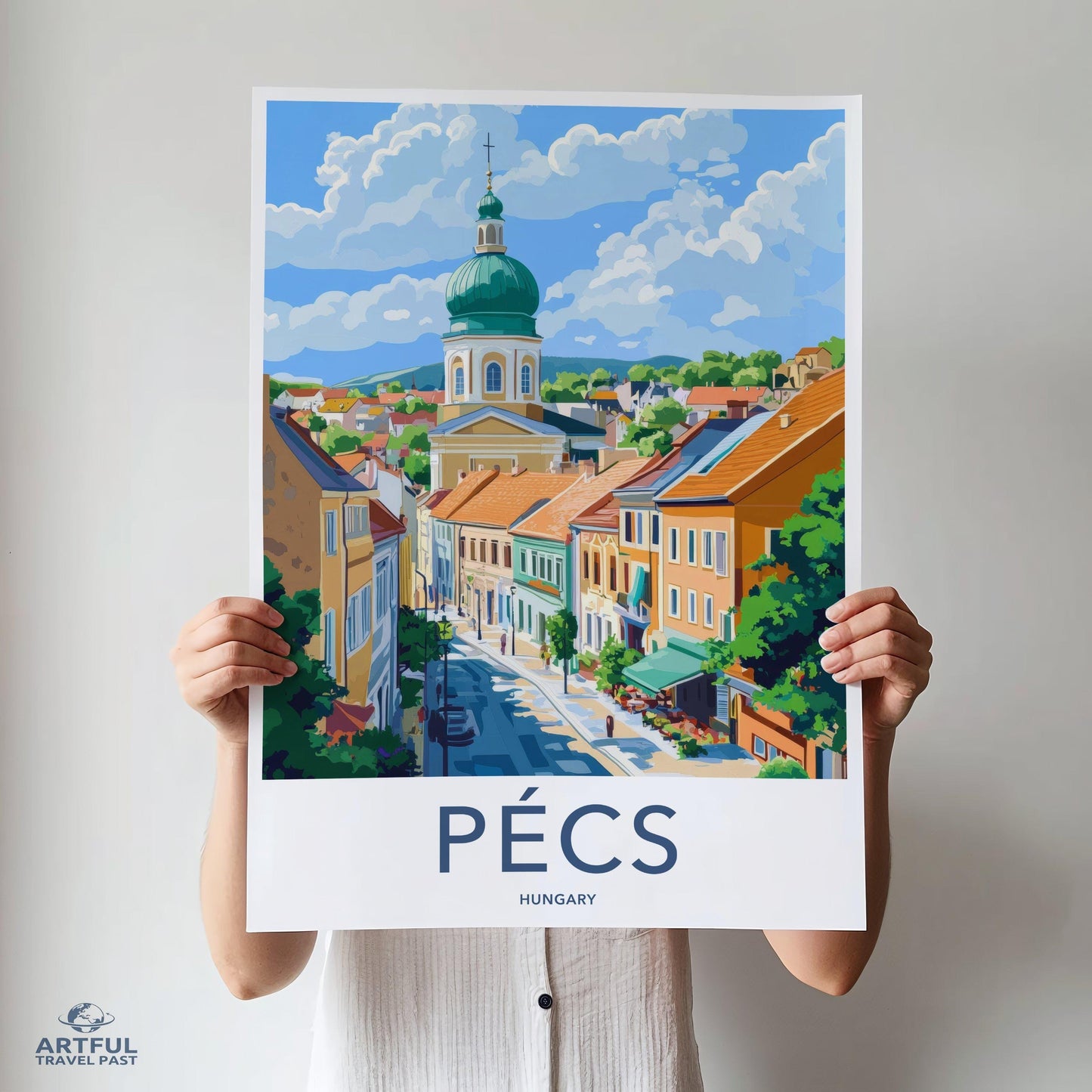 Pécs Poster - Hungary Wall Art