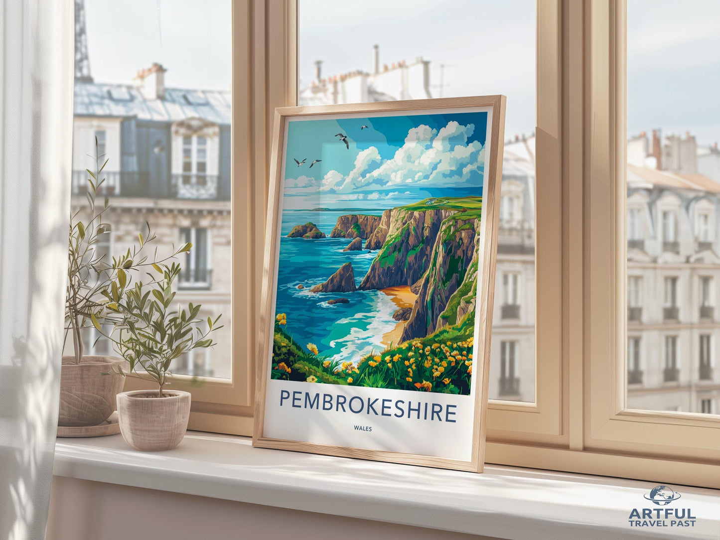 Pembrokeshire Poster - Wales Wall Art