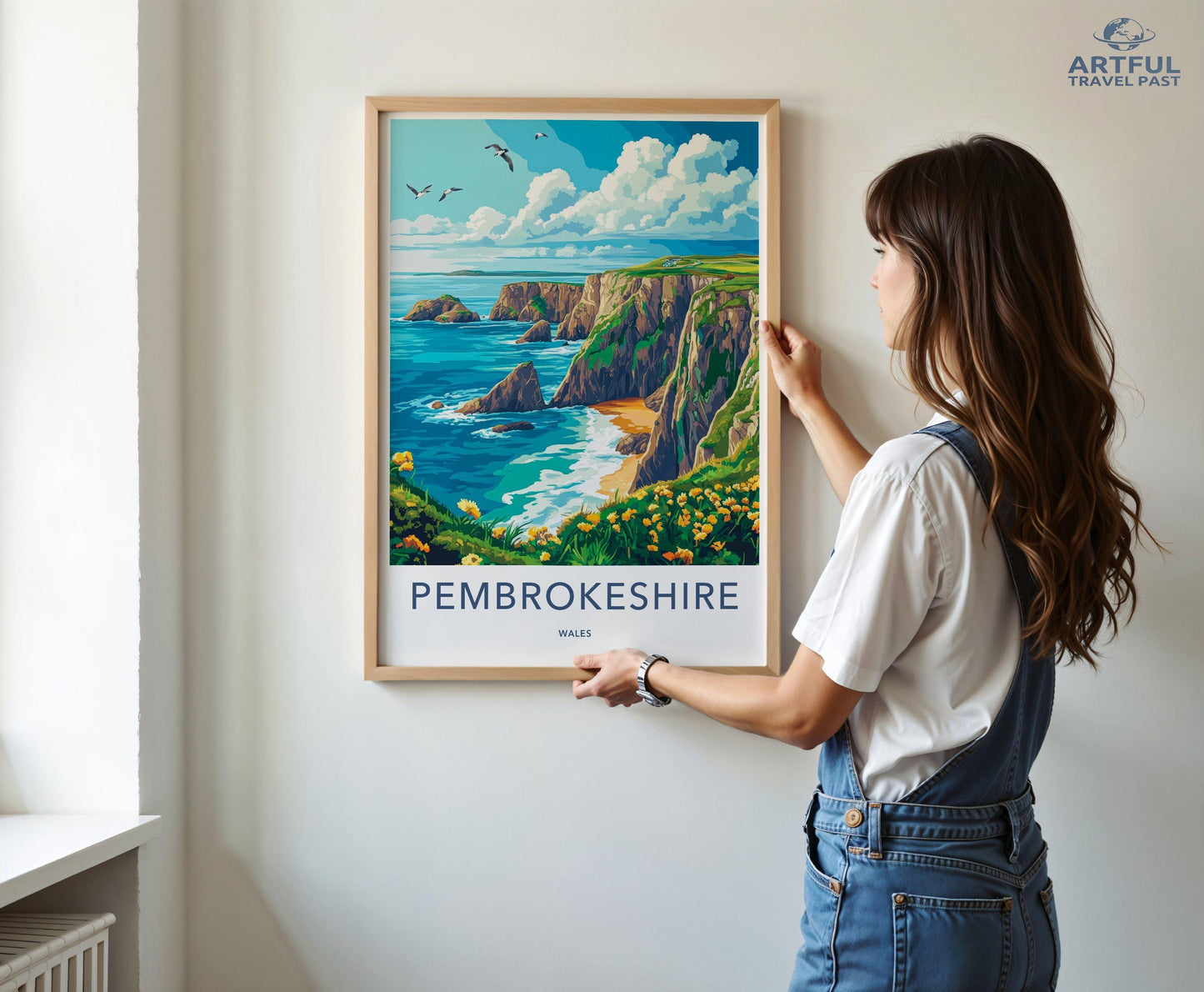 Pembrokeshire Poster - Wales Wall Art