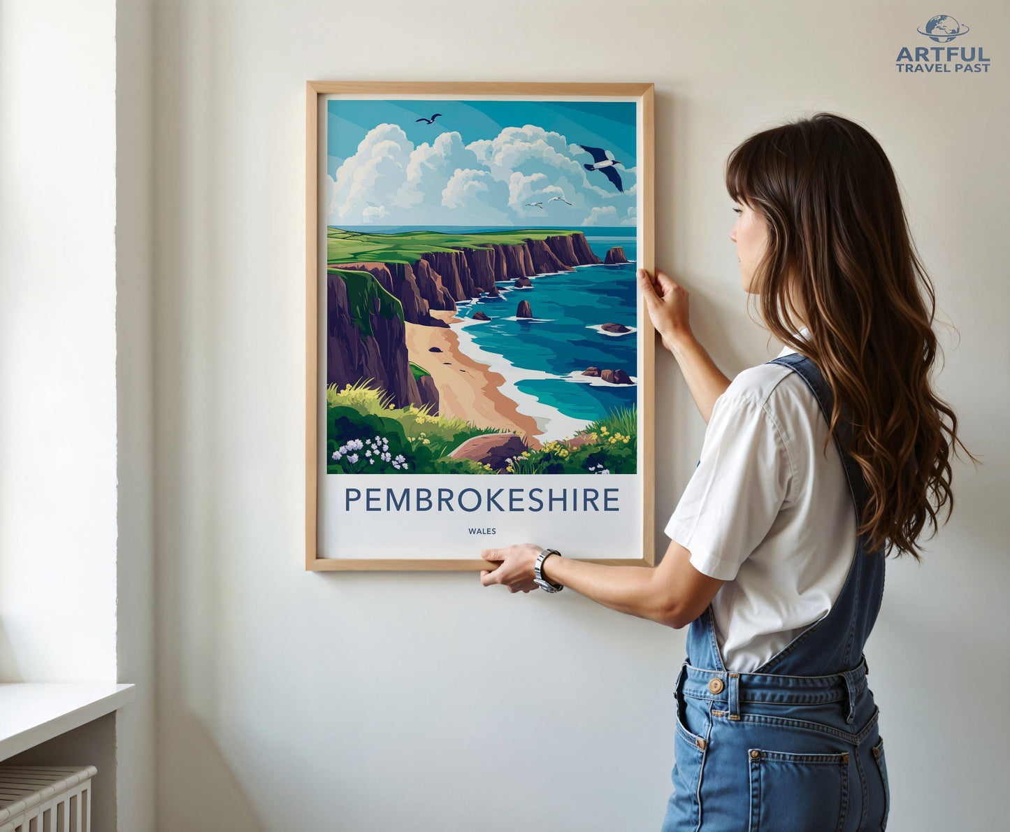 Pembrokeshire Poster - Wales Wall Art