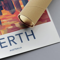 Perth Poster - Australia Wall Art