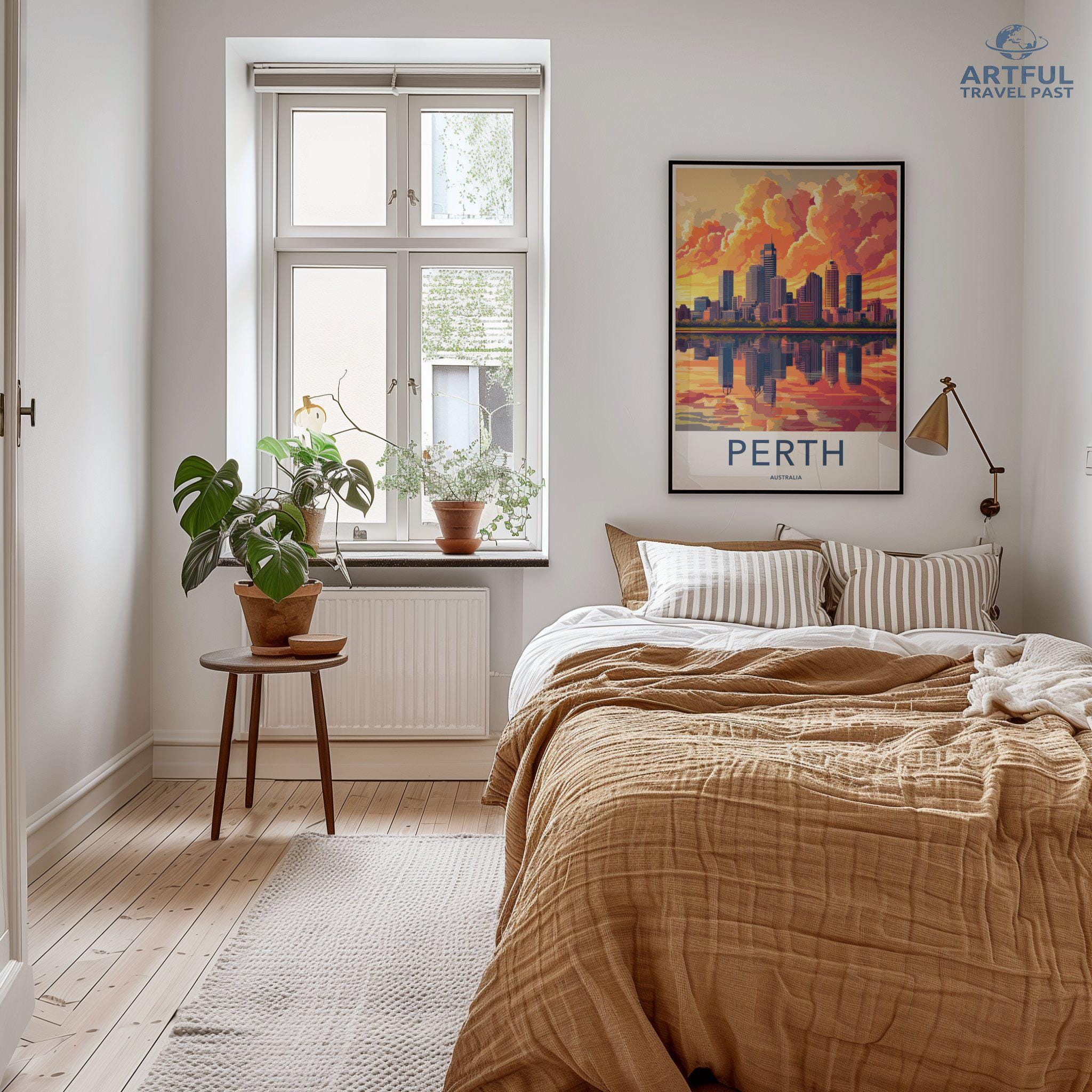 Perth Poster - Australia Wall Art