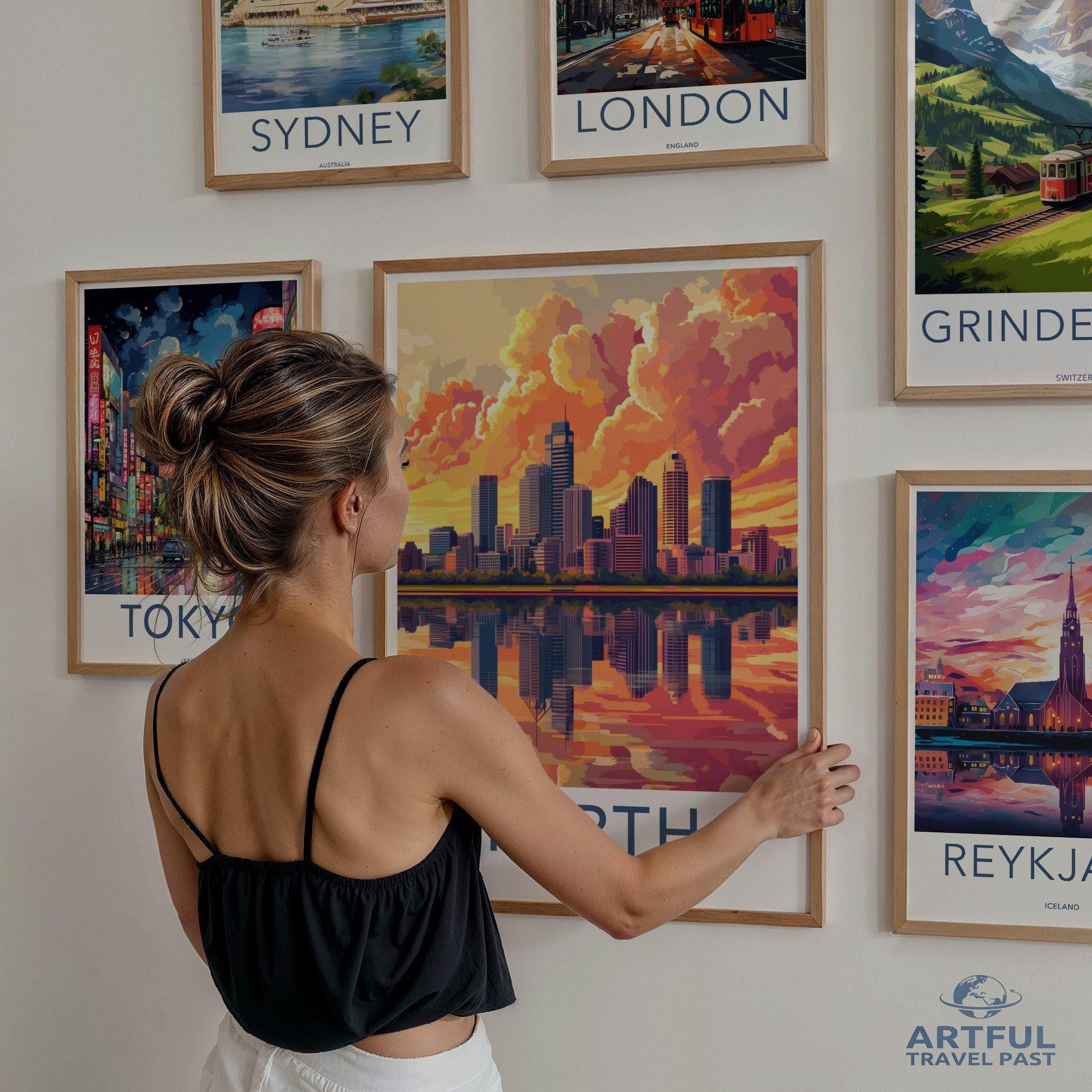 Perth Poster - Australia Wall Art