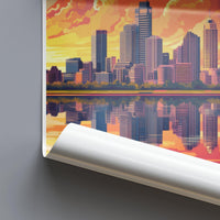 Perth Poster - Australia Wall Art