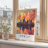 Perth Poster - Australia Wall Art