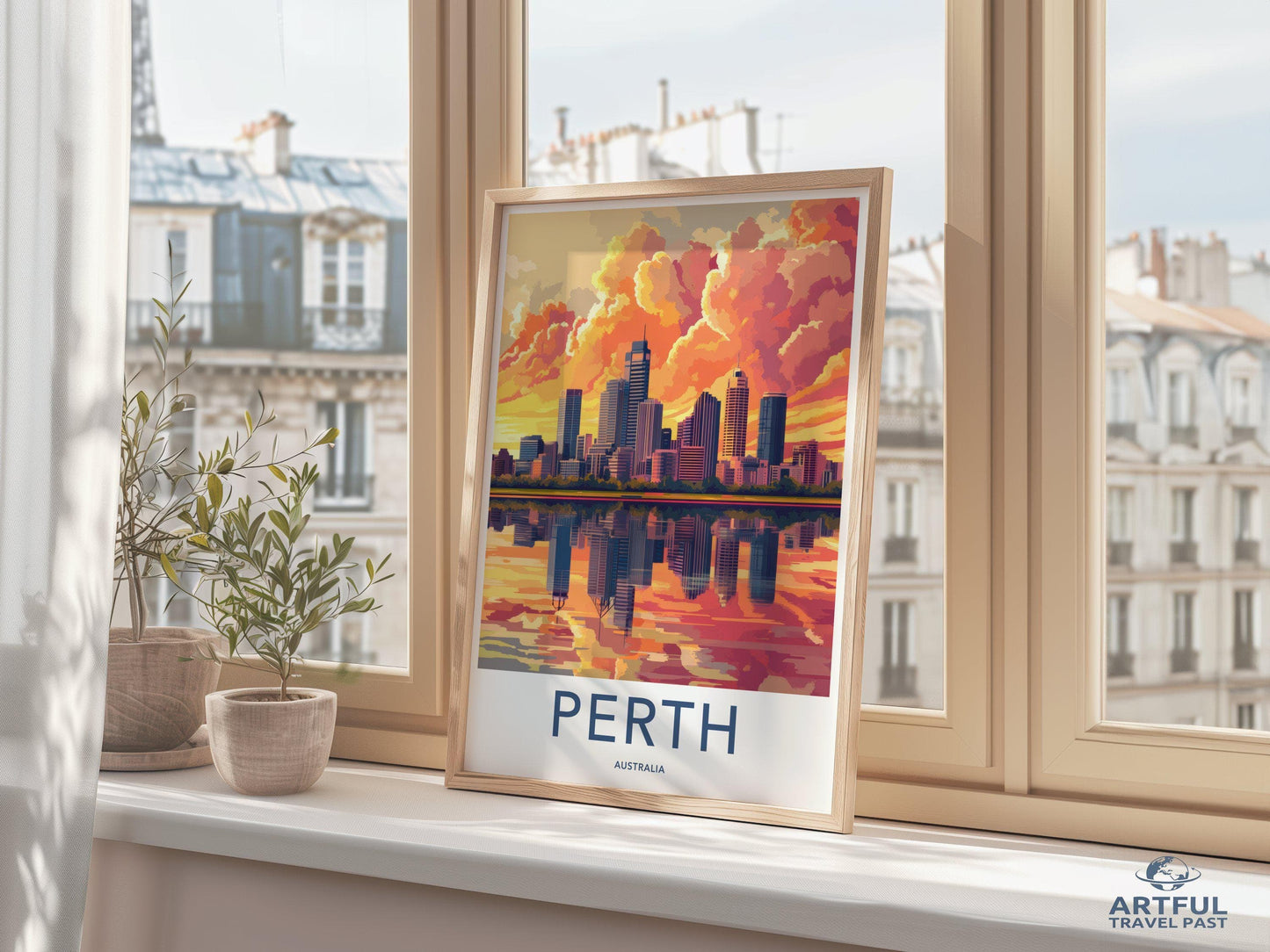 Perth Poster - Australia Wall Art