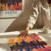Perth Poster - Australia Wall Art