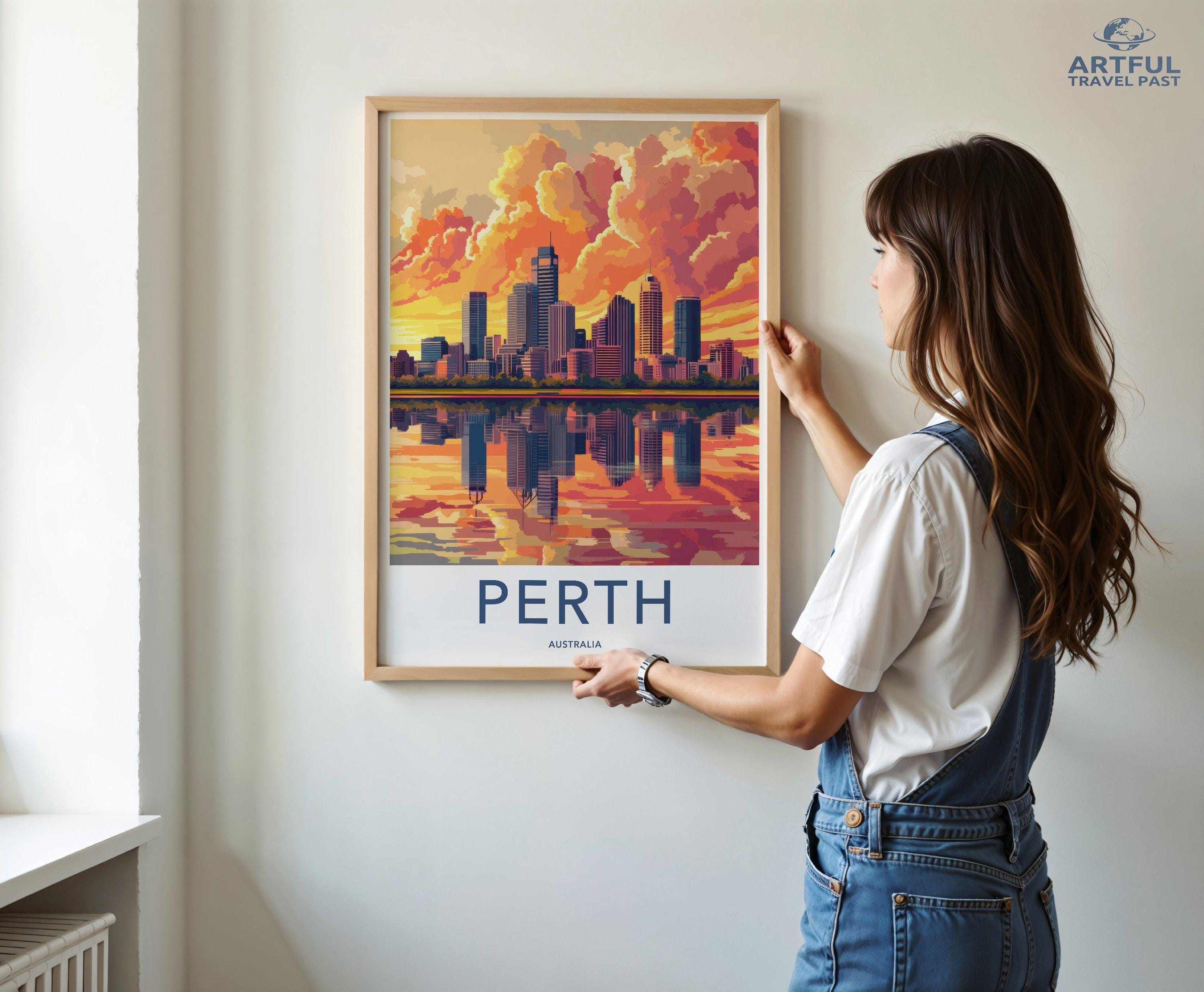 Perth Poster - Australia Wall Art