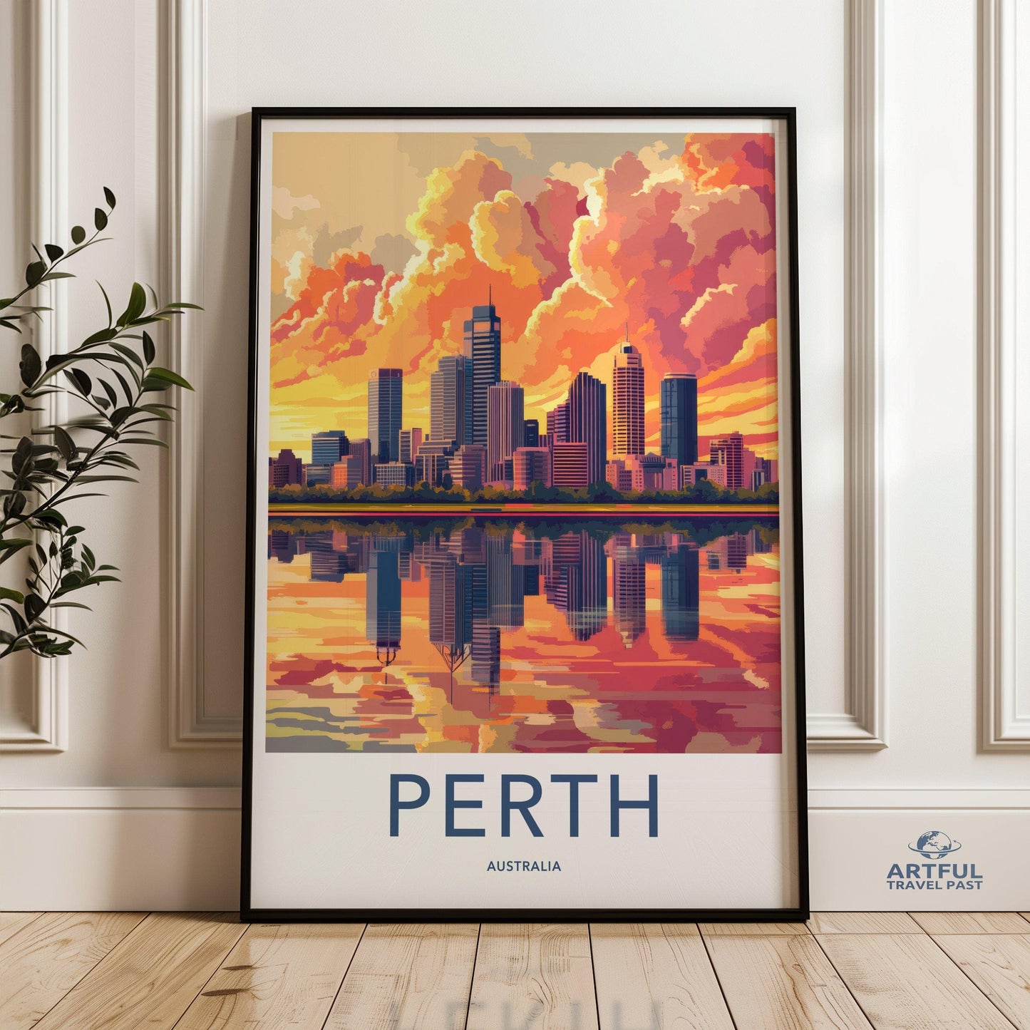 Perth Poster - Australia Wall Art