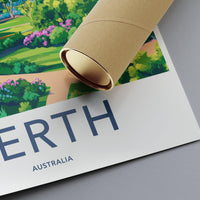 Perth Poster - Australia Wall Art