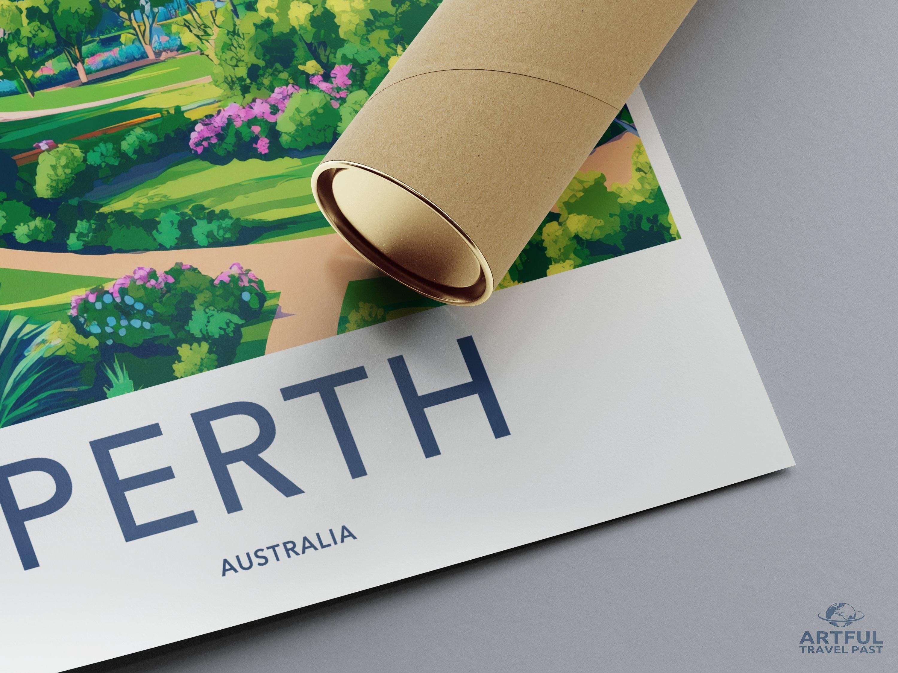 Perth Poster - Australia Wall Art