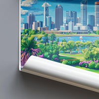 Perth Poster - Australia Wall Art