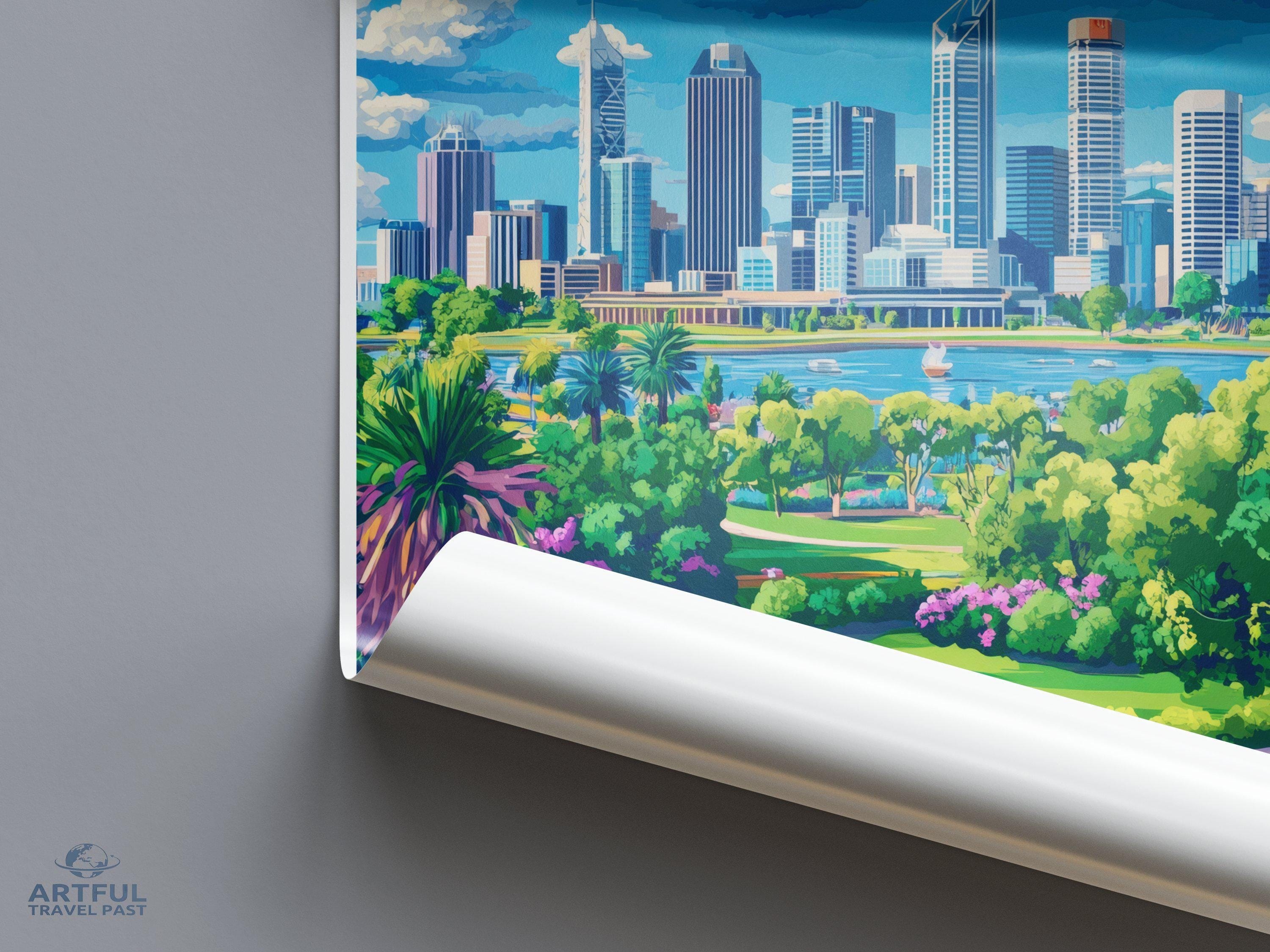 Perth Poster - Australia Wall Art
