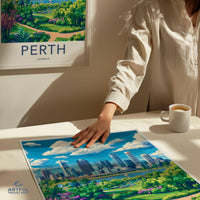 Perth Poster - Australia Wall Art