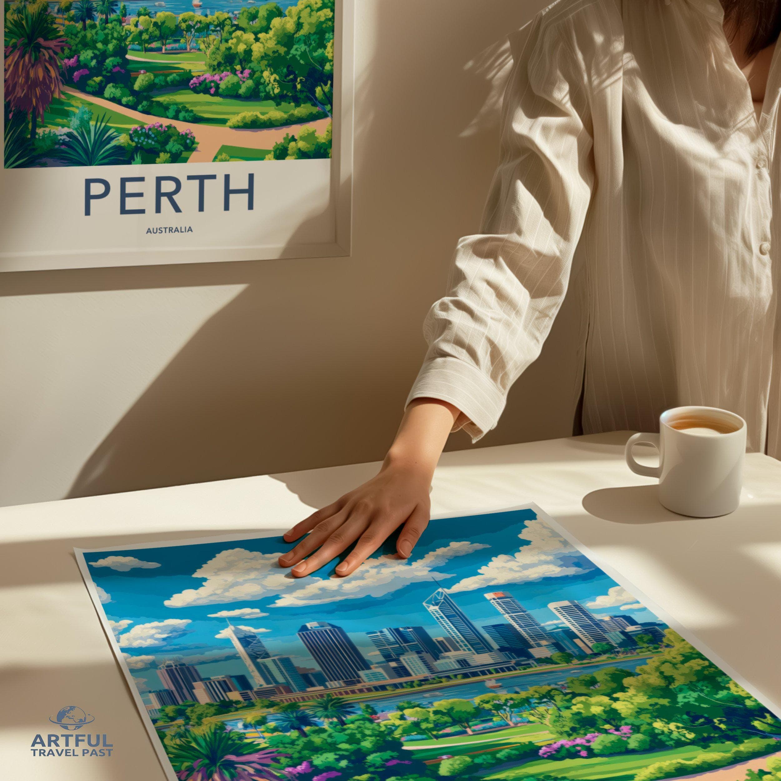 Perth Poster - Australia Wall Art