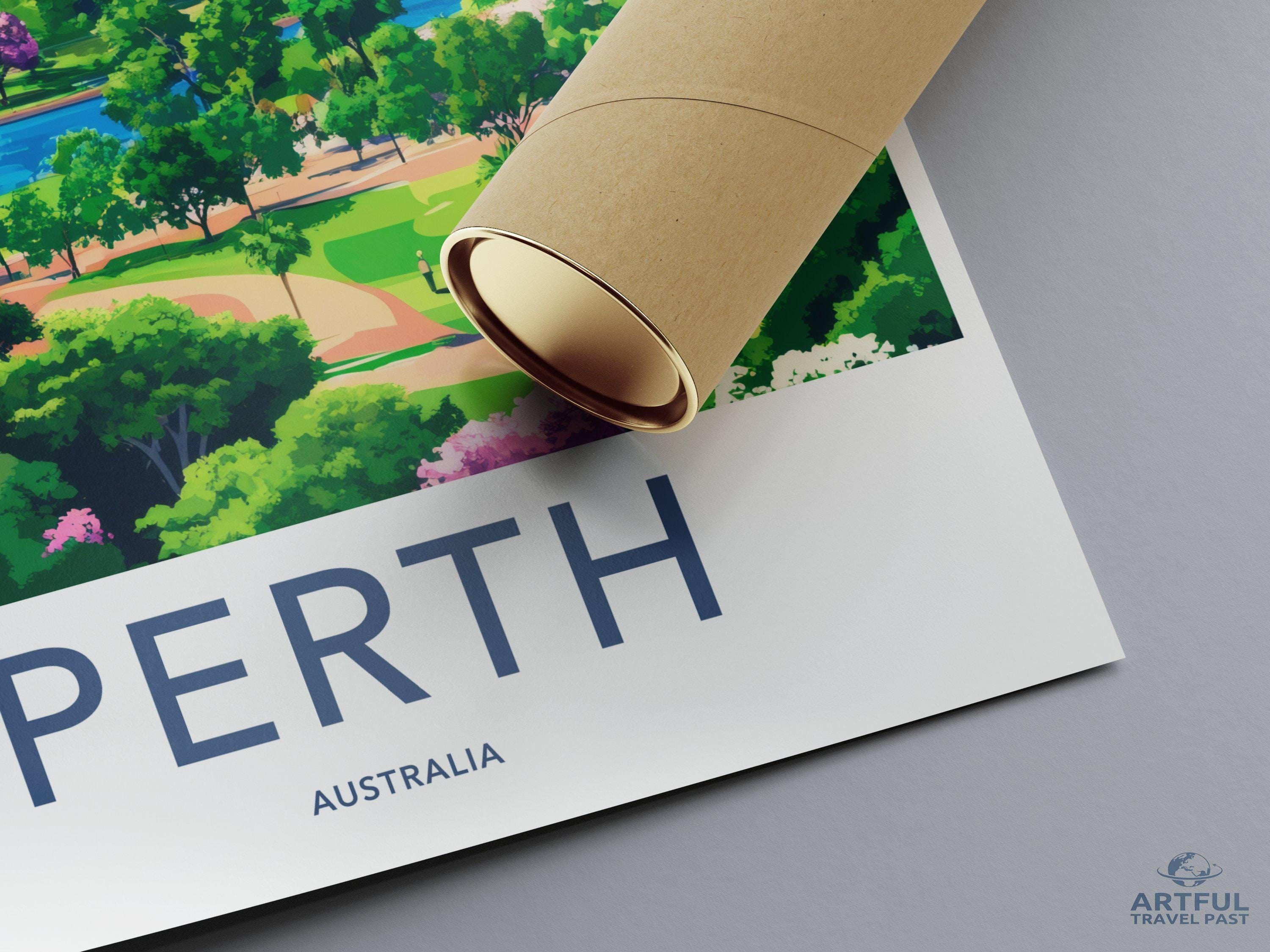 Perth Poster - Australia Wall Art