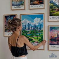 Perth Poster - Australia Wall Art