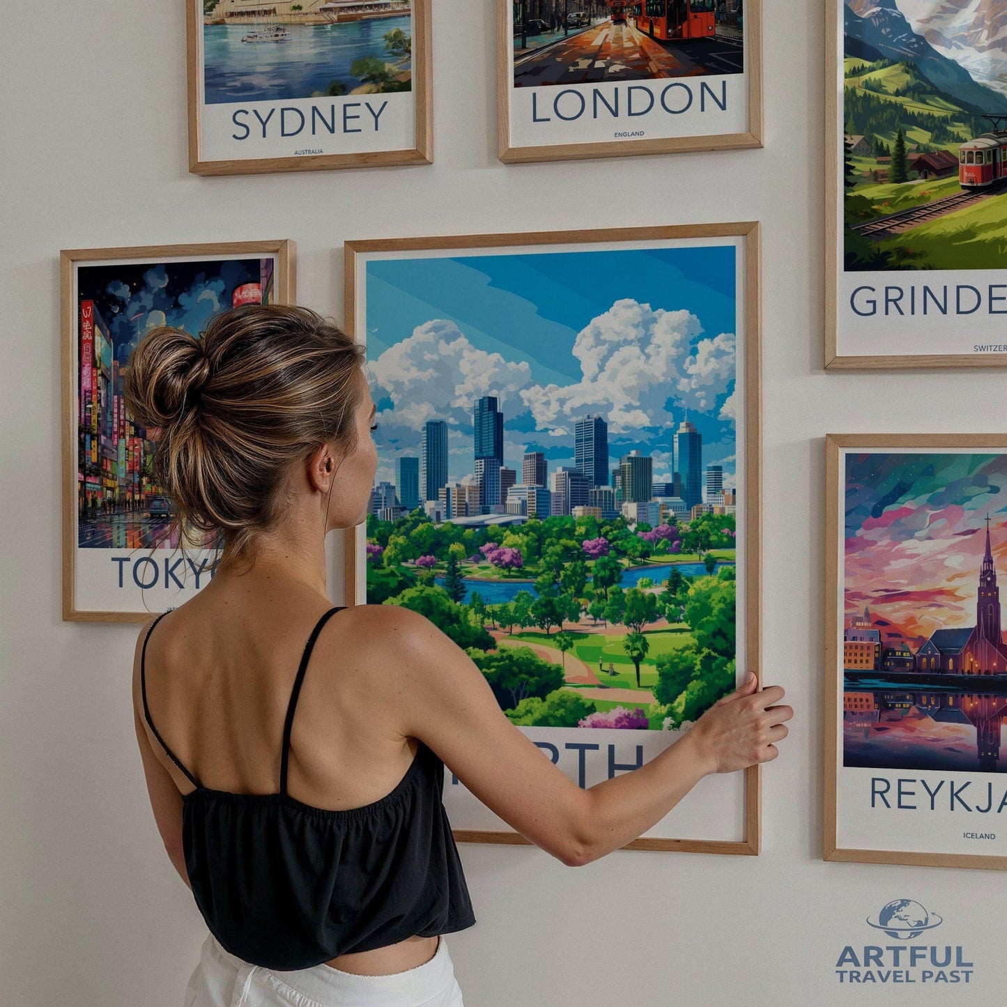 Perth Poster - Australia Wall Art