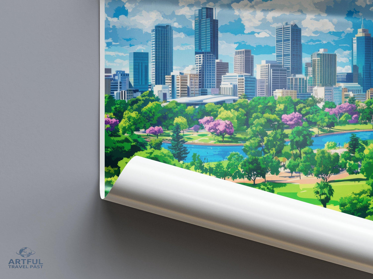 Perth Poster - Australia Wall Art