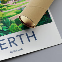 Perth Poster - Australia Wall Art