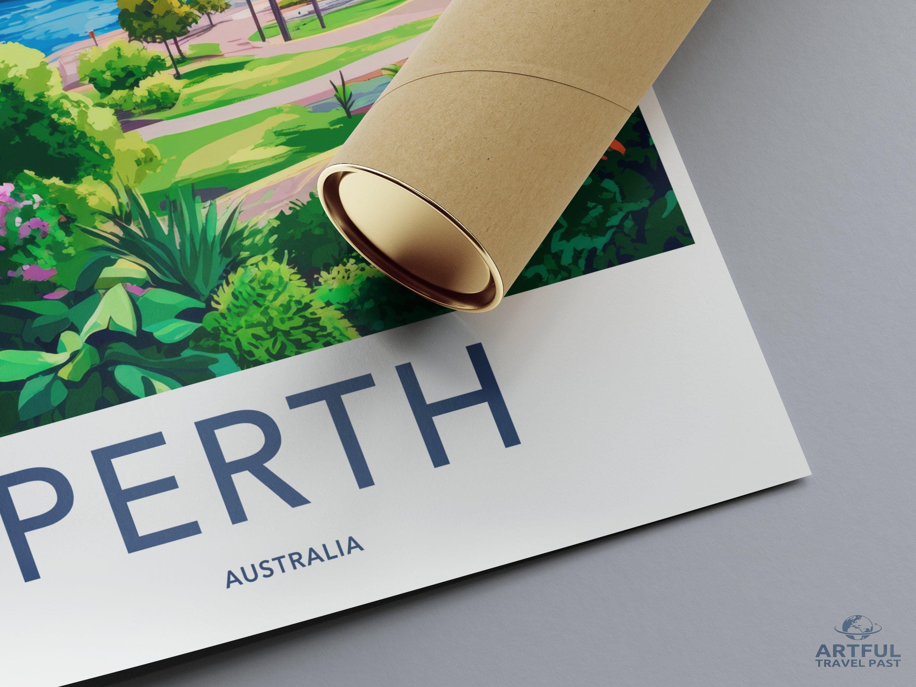 Perth Poster - Australia Wall Art