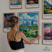 Perth Poster - Australia Wall Art