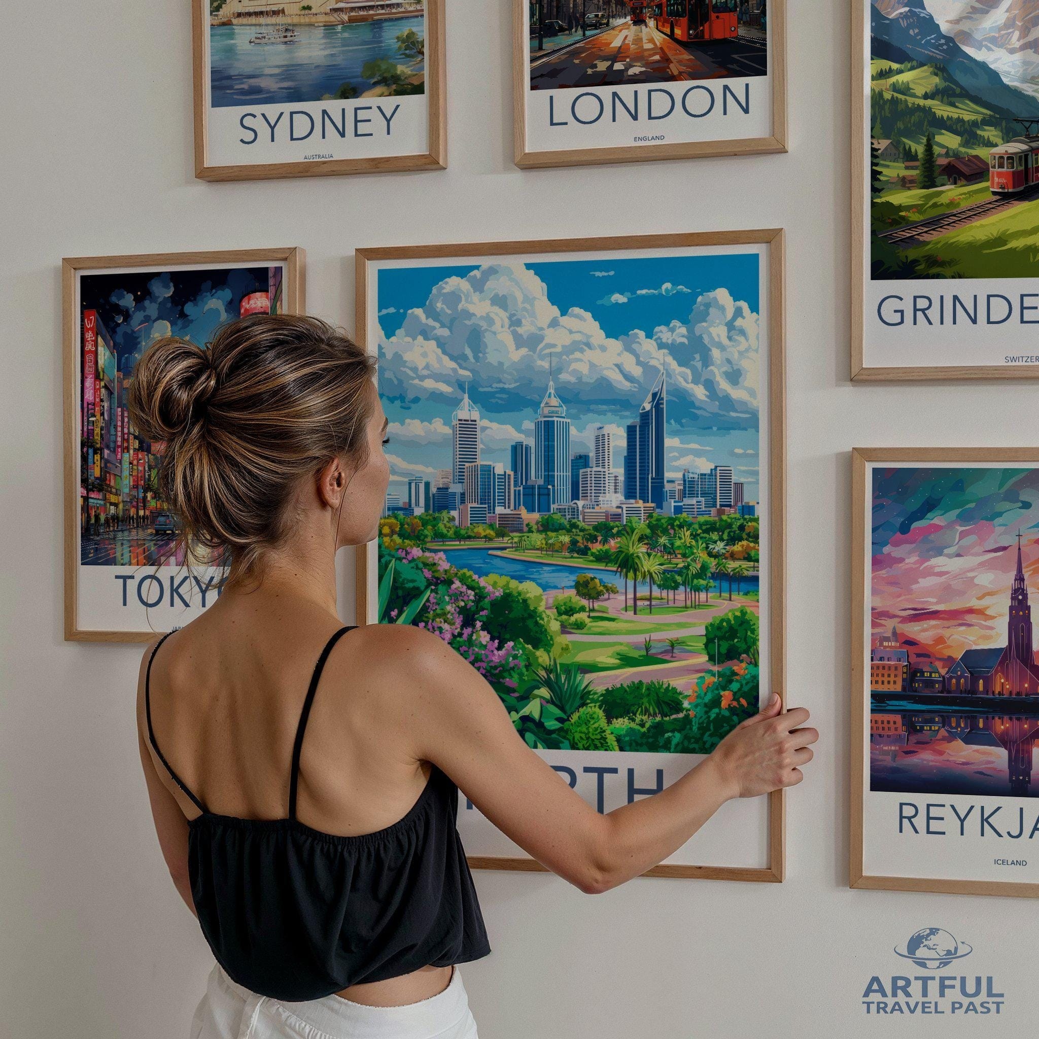 Perth Poster - Australia Wall Art