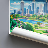 Perth Poster - Australia Wall Art