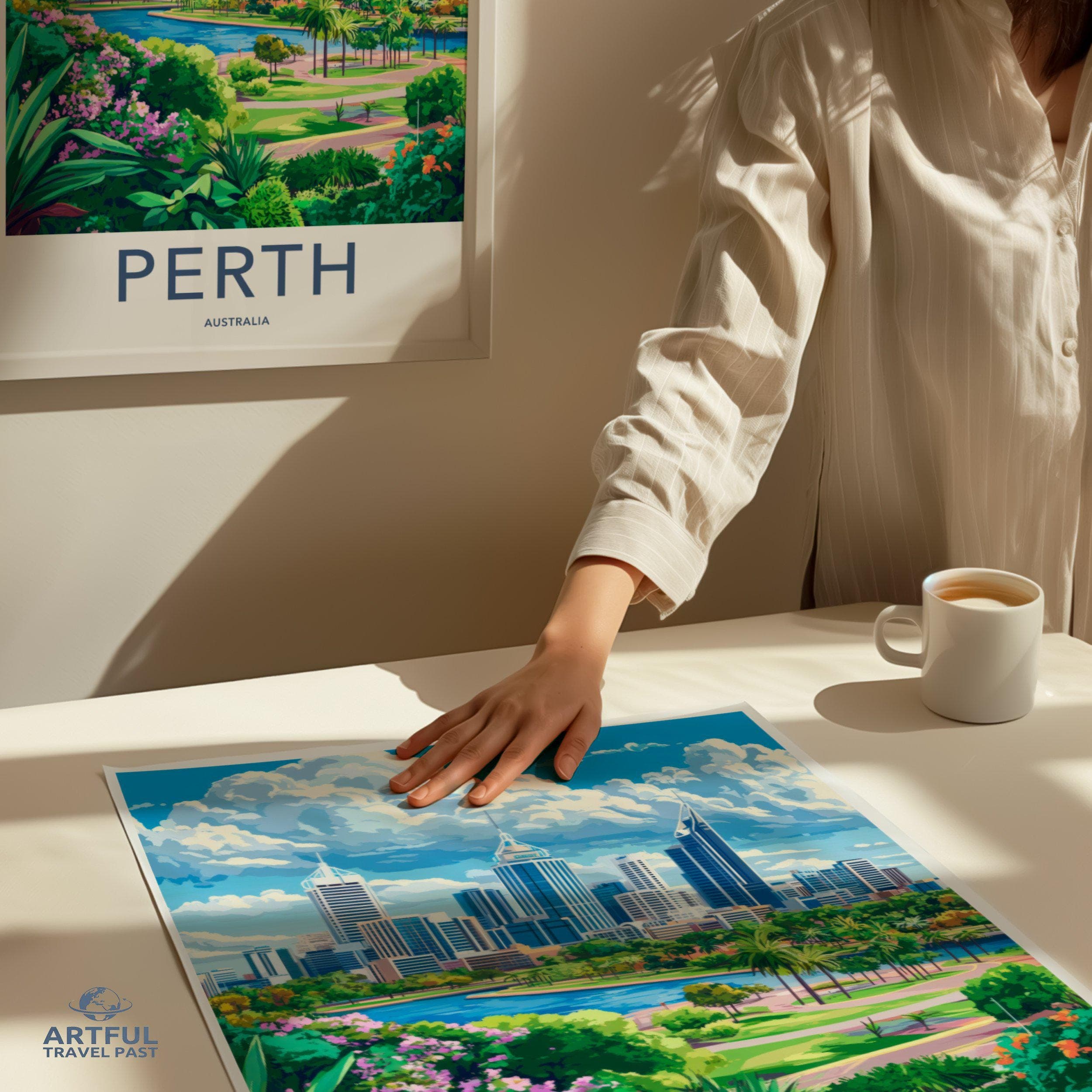 Perth Poster - Australia Wall Art