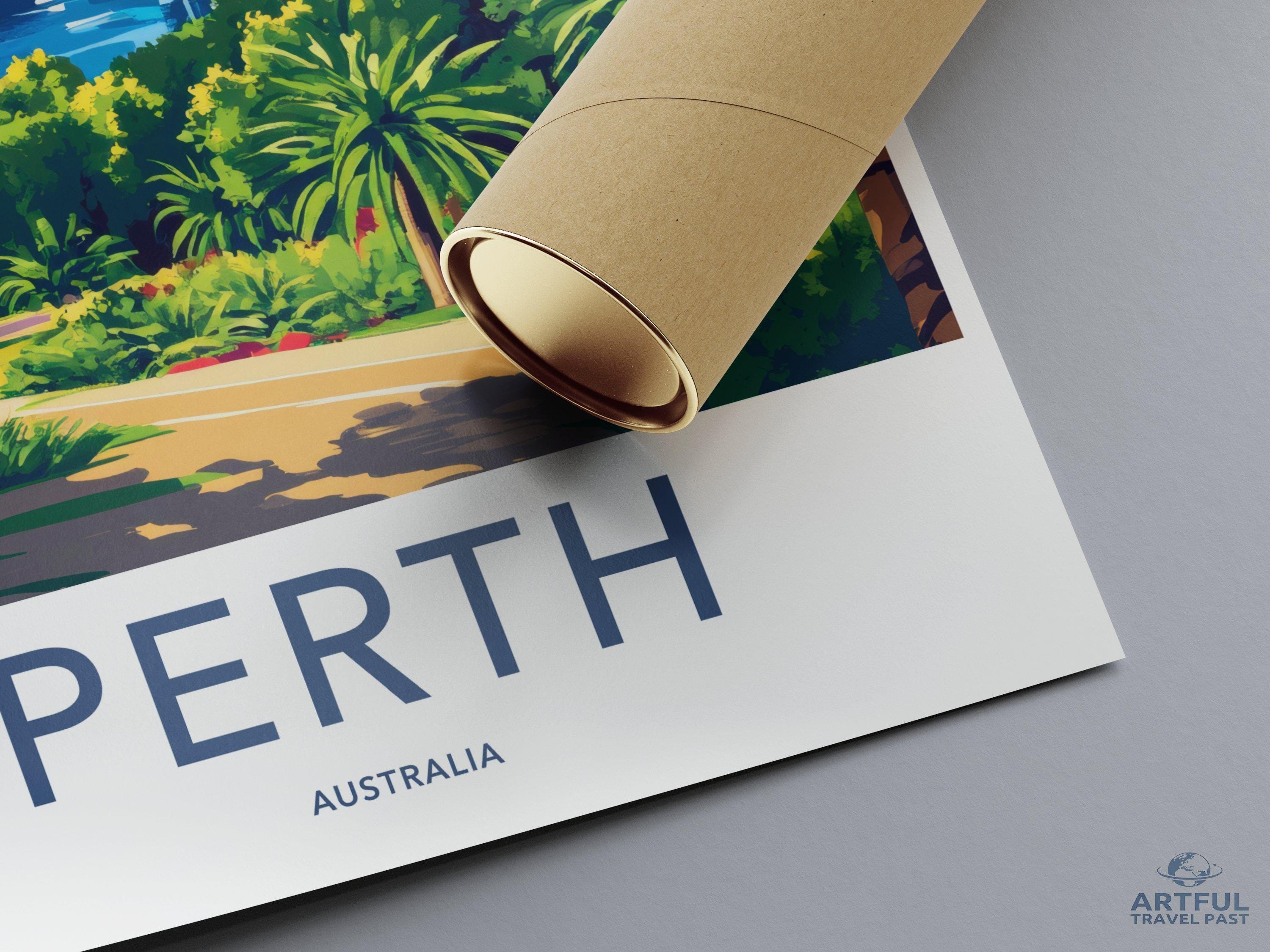 Perth Poster - Australia Wall Art